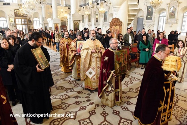 Sunday of Orthodoxy, Damaskos, Antiochian Patriarchate, 2015
