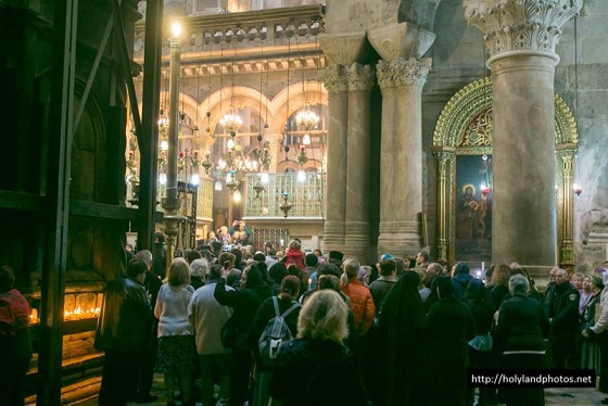 Sunday of Orthodoxy in Holy Land, Jerusalem, Church of the Holy Sepulchre