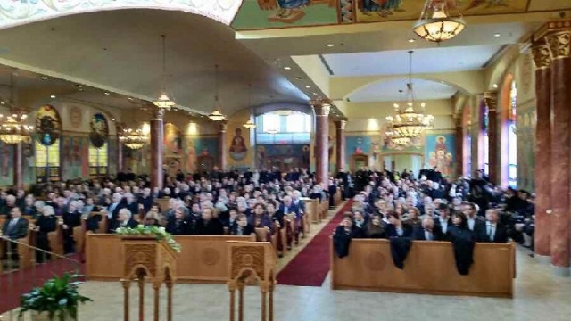 Prophet Elias Greek Orthodox Church - Mississauga, Sunday of Orthodoxy 2015
